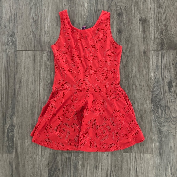 Red Lace Tank Top - Picture 6 of 6